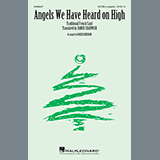 Download or print Traditional French Carol Angels We Have Heard On High (arr. Roger Emerson) Sheet Music Printable PDF 11-page score for Carol / arranged SATB Choir SKU: 885596