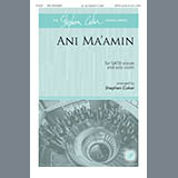 Download or print Traditional Jewish Tune Ani Ma'amin (arr. Stephen Coker) Sheet Music Printable PDF 7-page score for Jewish / arranged SATB Choir SKU: 441915