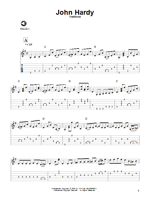 Learn to play Traditional John Hardy sheet music for Guitar Tab in minutes. Traditional John Hardy sheet music preview music notes and score for Guitar Tab including 7 page(s)