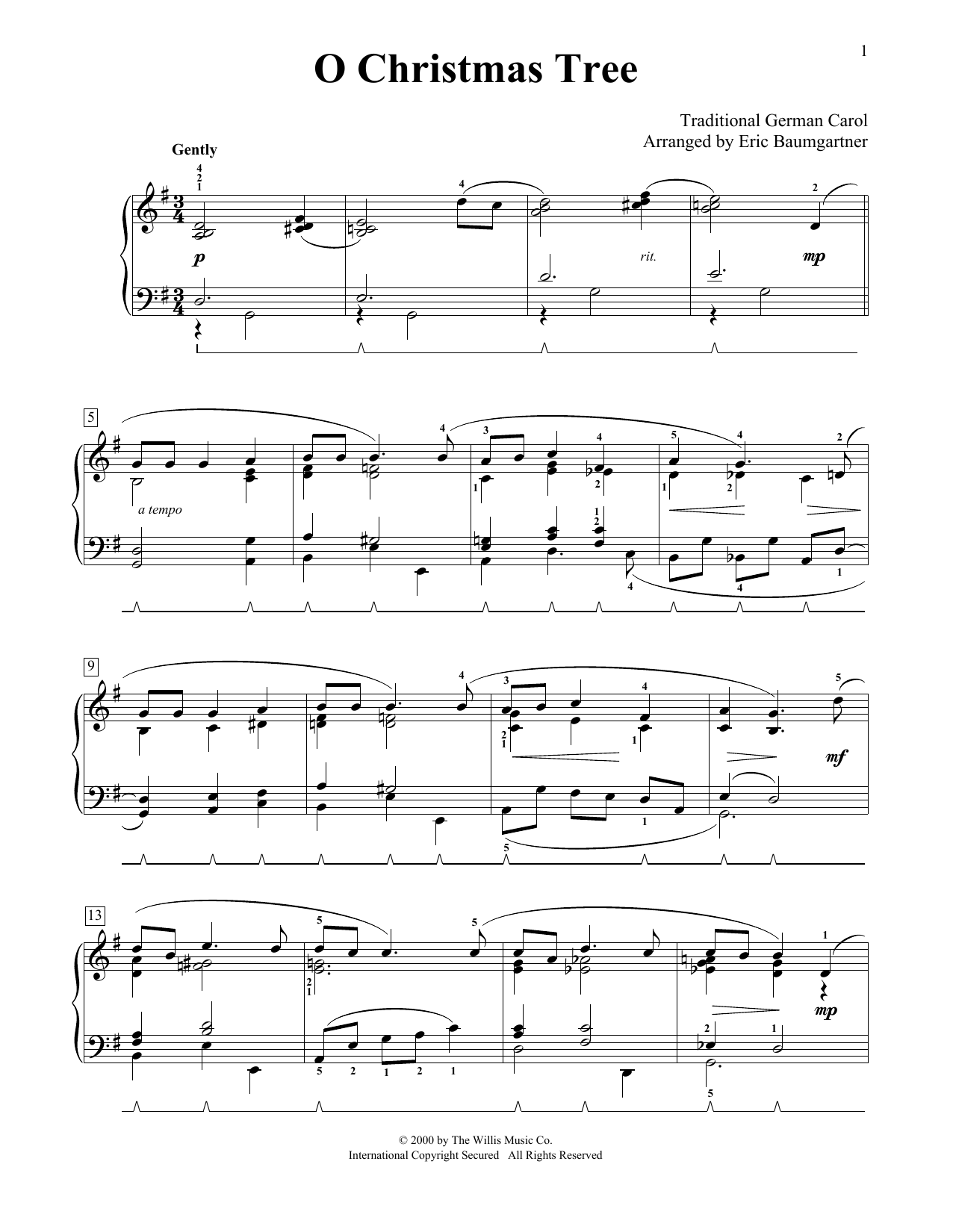 Learn to play Traditional O Christmas Tree sheet music for Easy Piano in minutes. Traditional O Christmas Tree sheet music preview music notes and score for Easy Piano including 3 page(s)