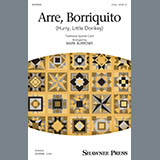 Download or print Traditional Spanish Carol Arre Borriquito (Hurry, Little Donkey) (arr. Mark Burrows) Sheet Music Printable PDF 9-page score for Christmas / arranged 2-Part Choir SKU: 426710