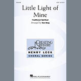 Download or print Traditional Spiritual Little Light Of Mine (arr. Ken Berg) Sheet Music Printable PDF 23-page score for Concert / arranged SATB Choir SKU: 428462