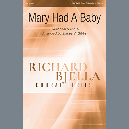 Traditional Spiritual Mary Had A Baby (arr. Stacey V. Gibbs) profile picture
