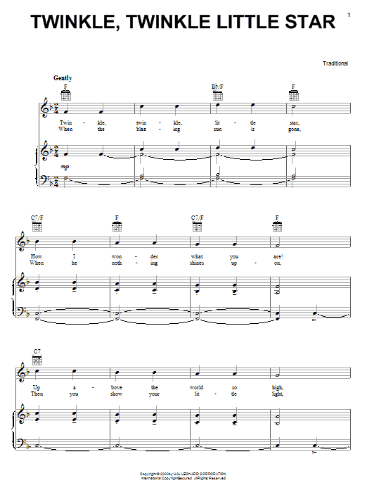 Learn to play Traditional Twinkle, Twinkle Little Star sheet music for Guitar Tab in minutes. Traditional Twinkle, Twinkle Little Star sheet music preview music notes and score for Guitar Tab including 5 page(s)