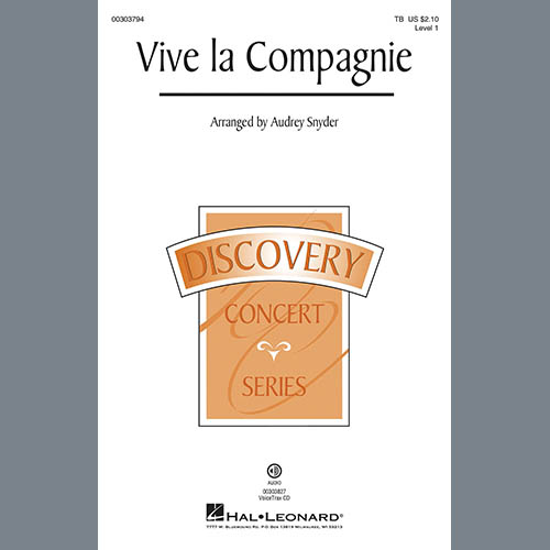 Traditional Vive La Compagnie (arr. Audrey Snyder) profile picture