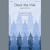 Download or print Traditional Welsh Carol Deck The Hall (arr. Philip Lawson) Sheet Music Printable PDF 8-page score for Christmas / arranged SATB Choir SKU: 437939
