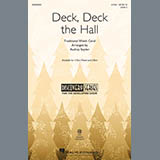 Download or print Traditional Welsh Carol Deck, Deck The Hall (arr. Audrey Snyder) Sheet Music Printable PDF 10-page score for Christmas / arranged 2-Part Choir SKU: 430650