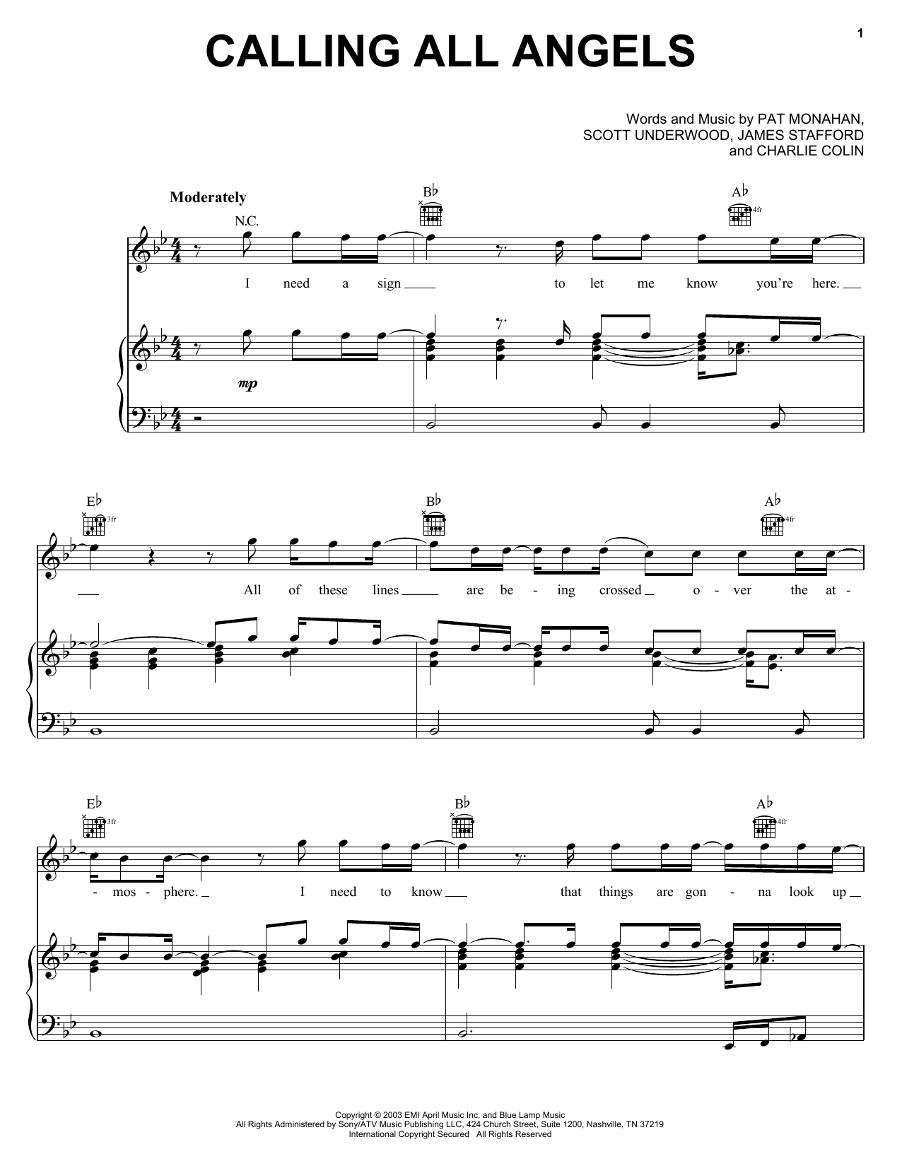 Learn to play Train Calling All Angels sheet music for Easy Guitar Tab in minutes. Train Calling All Angels sheet music preview music notes and score for Easy Guitar Tab including 6 page(s)
