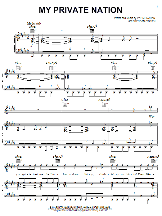 Learn to play Train My Private Nation sheet music for Guitar Tab in minutes. Train My Private Nation sheet music preview music notes and score for Guitar Tab including 11 page(s)