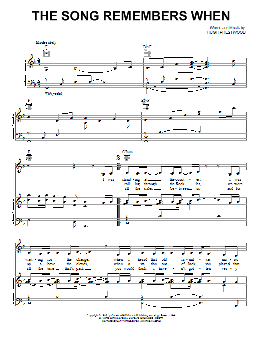 Learn to play Trisha Yearwood The Song Remembers When sheet music for Lyrics & Chords in minutes. Trisha Yearwood The Song Remembers When sheet music preview music notes and score for Lyrics & Chords including 3 page(s)
