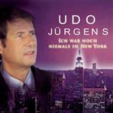Download or print Udo Jürgens Ich War Noch Niemals In New York Sheet Music Printable PDF 6-page score for Pop / arranged Piano, Vocal & Guitar (Right-Hand Melody) SKU: 125360
