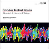 Download or print Varga Kendor Debut Solos - Horn in F - Piano Accompaniment Sheet Music Printable PDF 40-page score for Instructional / arranged Brass Solo SKU: 124998.
