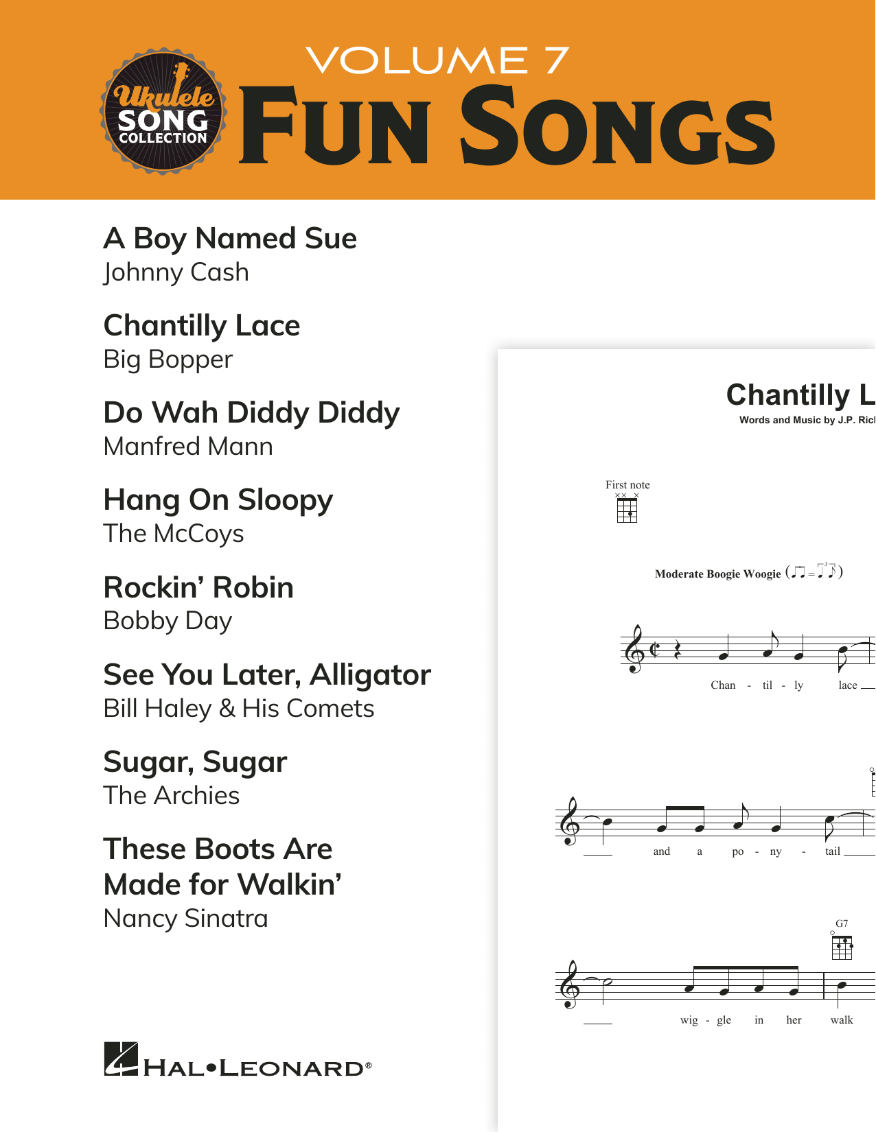 Various Ukulele Song Collection, Volume 7: Fun Songs sheet music, chords, lyrics - Printable PDF for Ukulele Collection