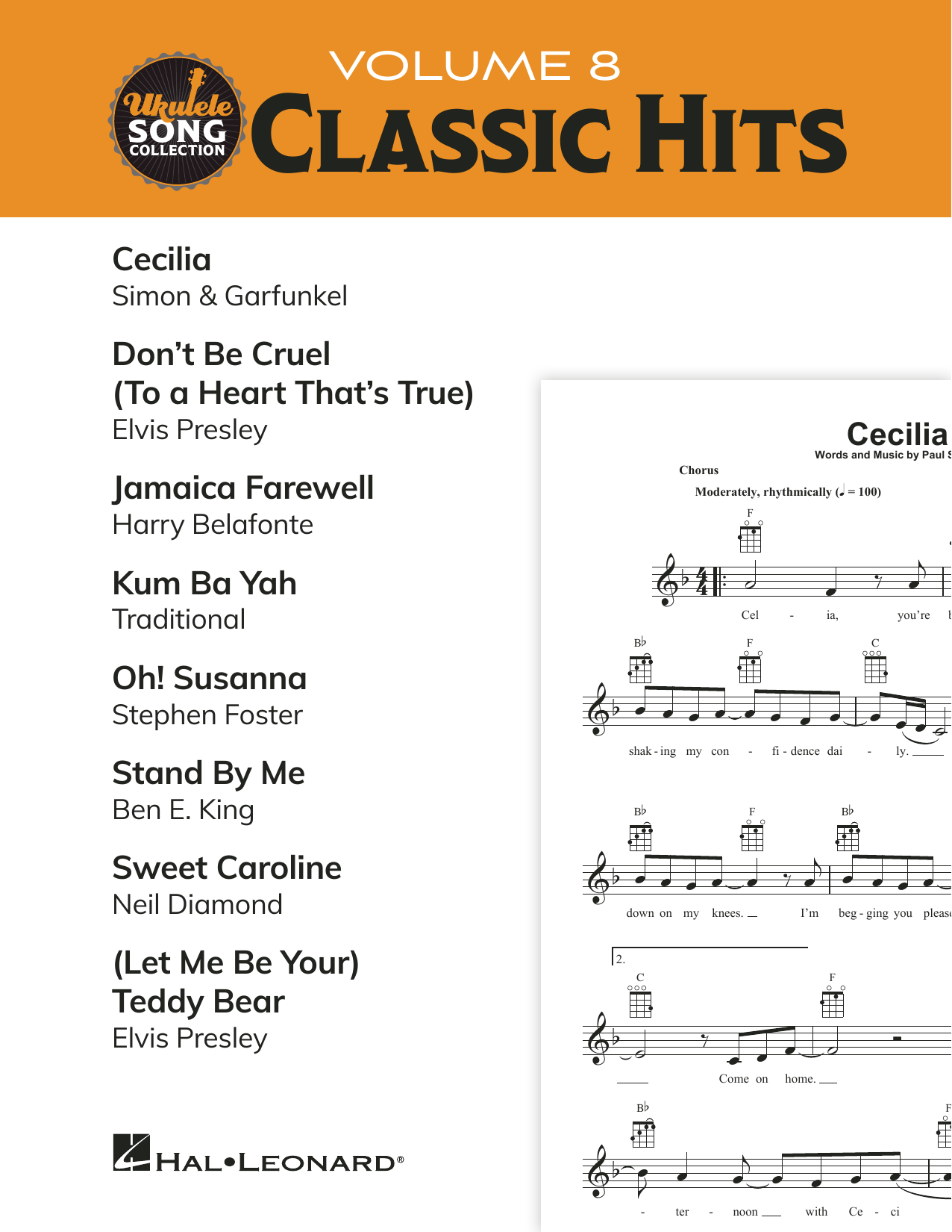 Various Ukulele Song Collection, Volume 8: Classic Hits sheet music, chords, lyrics - Printable PDF for Ukulele Collection
