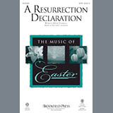 Download or print Victor C. Johnson A Resurrection Declaration Sheet Music Printable PDF 7-page score for Religious / arranged SATB SKU: 175595