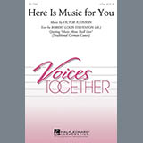 Download or print Victor Johnson Here Is Music For You Sheet Music Printable PDF 8-page score for Concert / arranged 2-Part Choir SKU: 97106