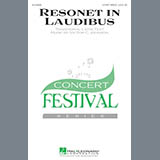 Download or print Victor C. Johnson Resonet In Laudibus Sheet Music Printable PDF 11-page score for Concert / arranged 3-Part Mixed SKU: 174253