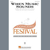 Download or print Victor C. Johnson When Music Sounds Sheet Music Printable PDF 13-page score for Concert / arranged TTBB SKU: 174230