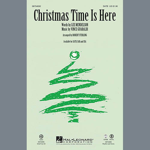 Vince Guaraldi Christmas Time Is Here (arr. Robert Sterling) profile picture