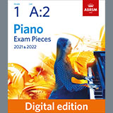 Download or print W. A. Mozart Minuet in C (Grade 1, list A2, from the ABRSM Piano Syllabus 2021 & 2022) Sheet Music Printable PDF 1-page score for Classical / arranged Piano Solo SKU: 454365