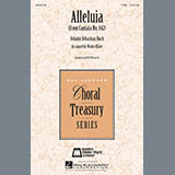 Download or print J.S. Bach Alleluia (from Cantata 142) (arr. Walter Ehret) Sheet Music Printable PDF 1-page score for Concert / arranged TTBB SKU: 85233