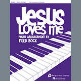 Download or print William Bradbury and Claude Debussy Jesus Loves Me (with Clair de Lune) (arr. Fred Bock) Sheet Music Printable PDF 3-page score for Inspirational / arranged Piano Solo SKU: 430849