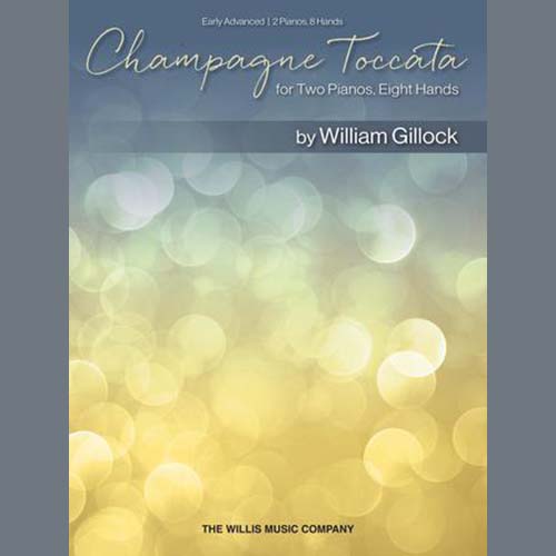 William Gillock Champagne Toccata (for 2 Pianos, 8 Hands) profile picture