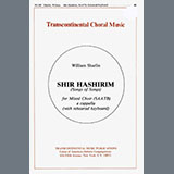 Download or print William Sharlin Shir Hashirim (Song Of Songs) Sheet Music Printable PDF 8-page score for Jewish / arranged Choir SKU: 1736946
