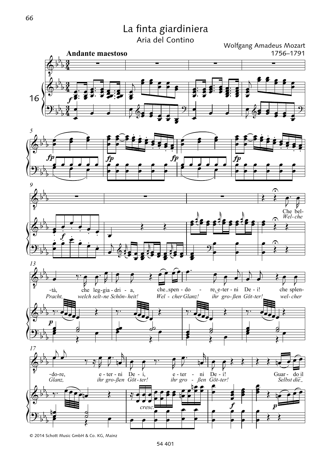 Learn to play Wolfgang Amadeus Mozart Che beltà, che leggiadria sheet music for Piano & Vocal in minutes. Wolfgang Amadeus Mozart Che beltà, che leggiadria sheet music preview music notes and score for Piano & Vocal including 4 page(s)