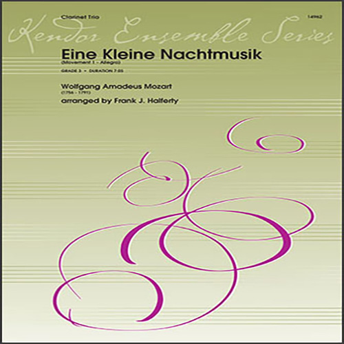 Wolfgang Amadeus Mozart Eine Kleine Nachtmusik (Movement 1 - Allegro) (arr. Frank J. Halferty) - 3rd Bb Clarinet pictures Wolfgang Amadeus Mozart Eine Kleine Nachtmusik (Movement 1 - Allegro) (arr. Frank J. Halferty) - 3rd Bb Clarinet profile picture