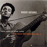 Download or print Woody Guthrie New York Town Sheet Music Printable PDF 2-page score for Folk / arranged Easy Guitar SKU: 21189