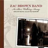 Download or print Zac Brown Band featuring Alan Jackson As She's Walking Away Sheet Music Printable PDF 3-page score for Pop / arranged Lyrics & Chords SKU: 162847