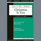 Download or print Zach Yaholkovsky Christmas Is You Sheet Music Printable PDF 7-page score for Christmas / arranged SSATB Choir SKU: 1216650