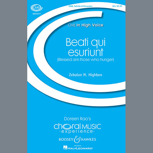Zebulon Highben Beati Qui Esuriunt (Blessed Are Those Who Hunger) profile picture